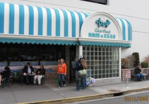 Best Breakfast spot anywhere ~Pegs Glorified Ham & Eggs~