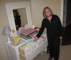 All clothes are already pre-washed and ready to go.  At this pace the baby will need a full walk-in closet by 6mos.