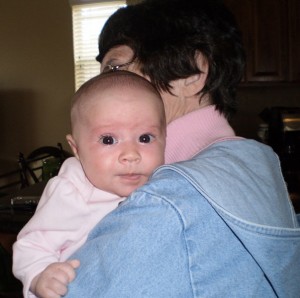 Grace and Grandma Jo ..bet friends!