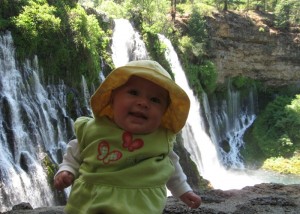 A fun stop at Burney Falls on the way home